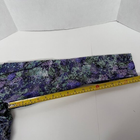 Lululemon Fast & Free Crop II Nulux 19"Vivid Vision Multi Black Size 6 - Picture 8 of 16